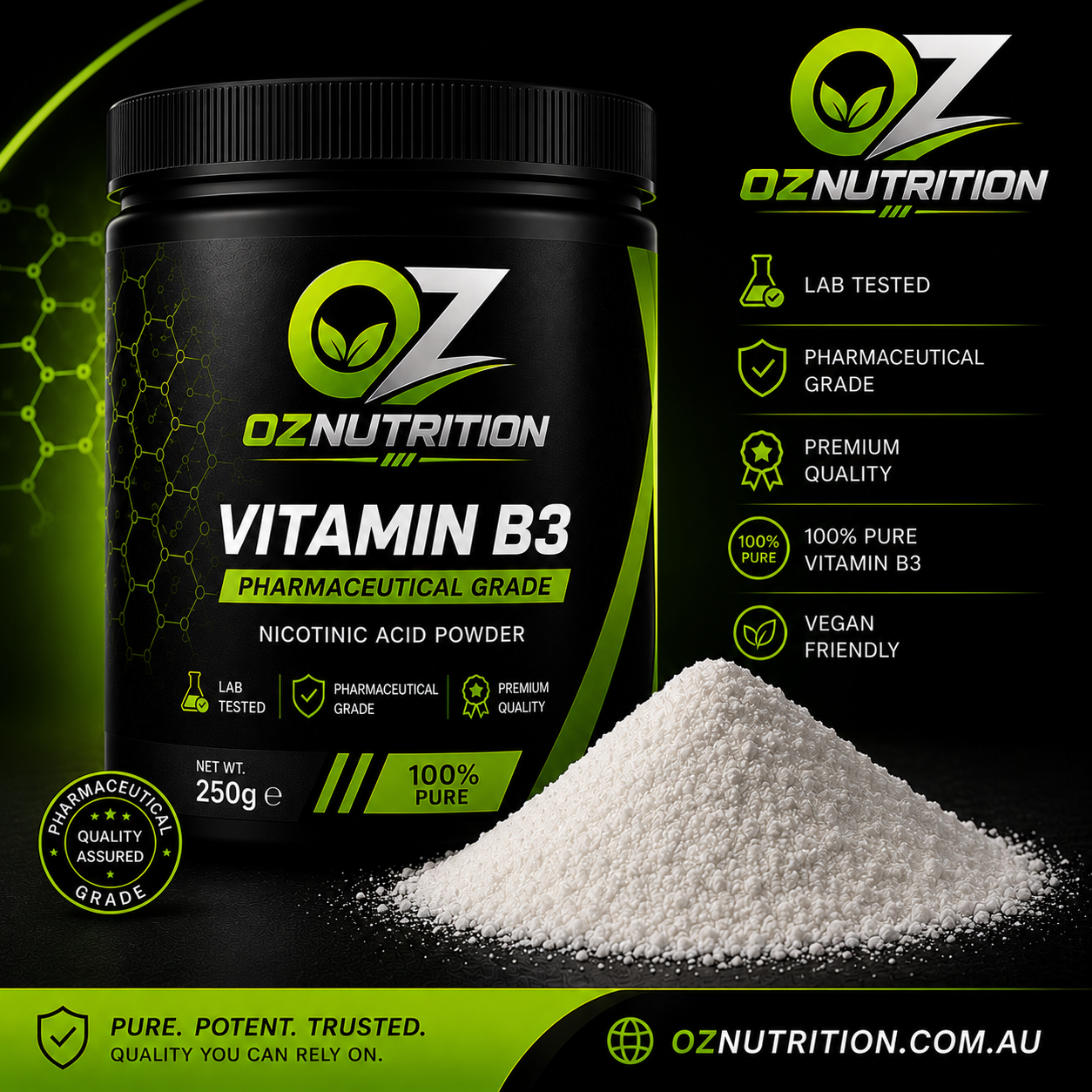 OZ Nutrition Vitamin B3