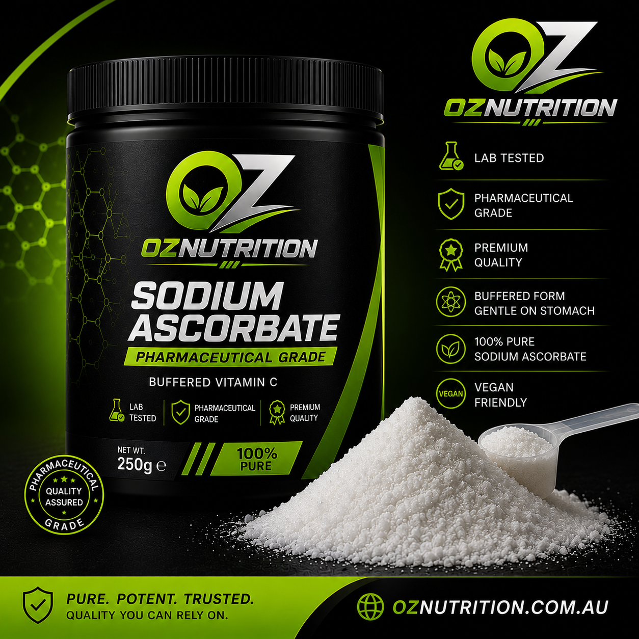OZ Nutrition Sodium Ascorbate