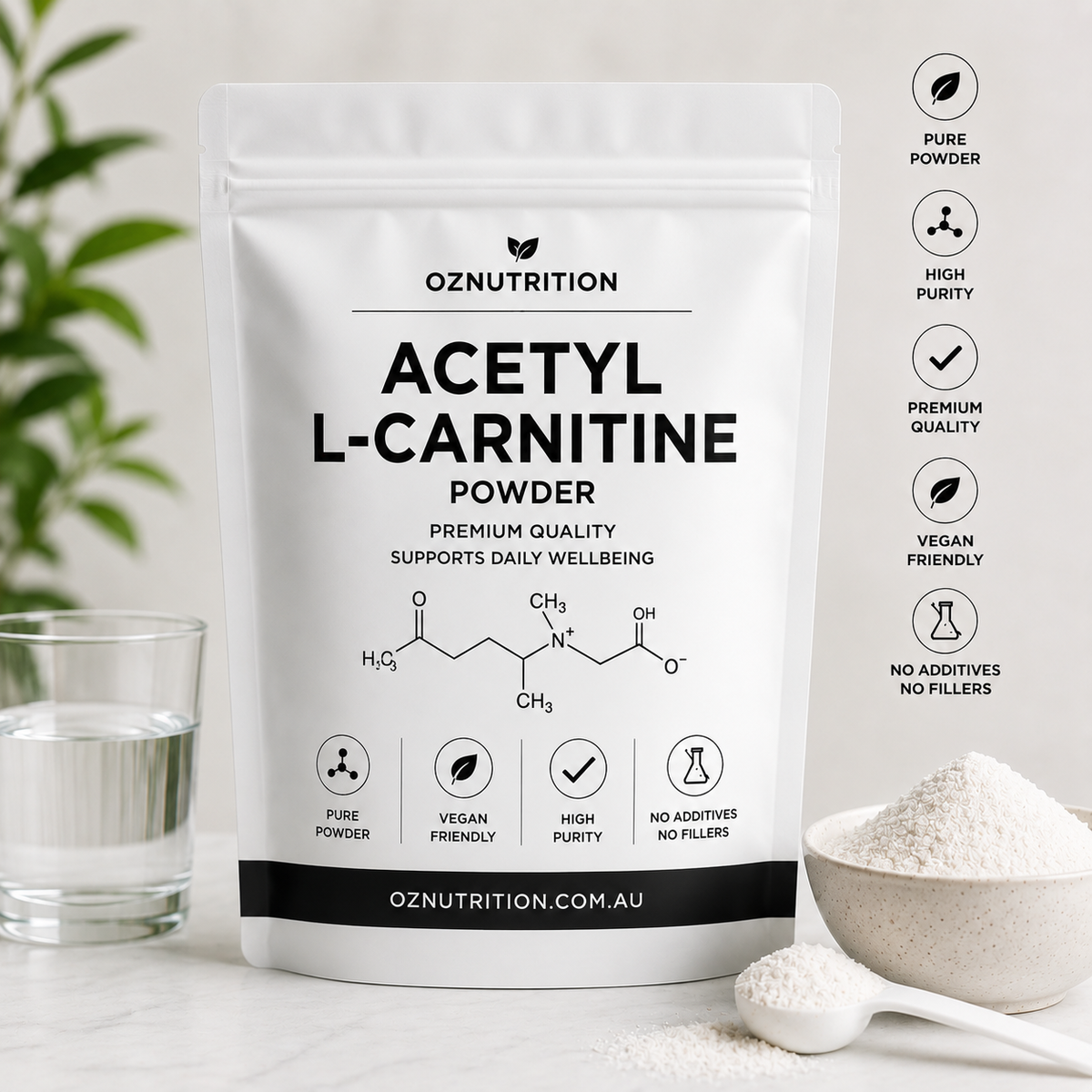 Acetyl L-Carnitine (ALCAR) Powder
