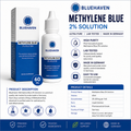 Methylene Blue | Premium 2% Solution USP Grade - 60ml | Ultra High Purity Aus