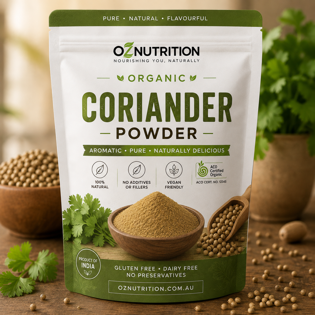 Organic Coriander Powder
