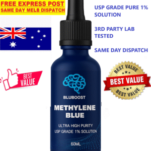 Methylene Blue | Premium 1% Solution USP Grade - 60ml | Ultra High Purity Aus